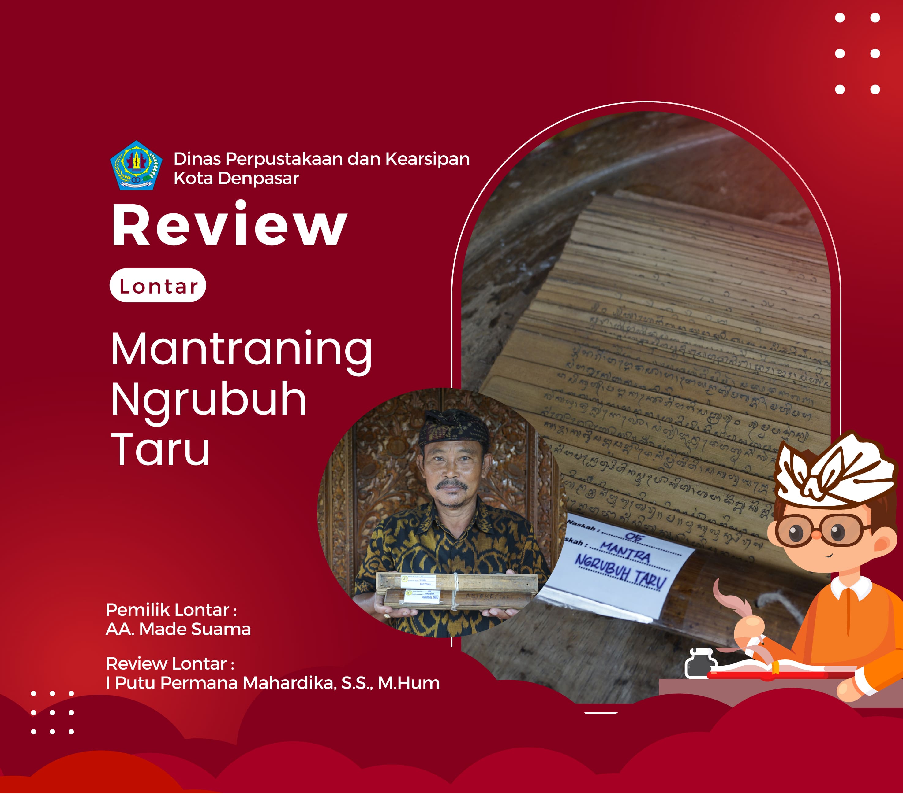 Lontar Mantraning Ngrubuh Taru